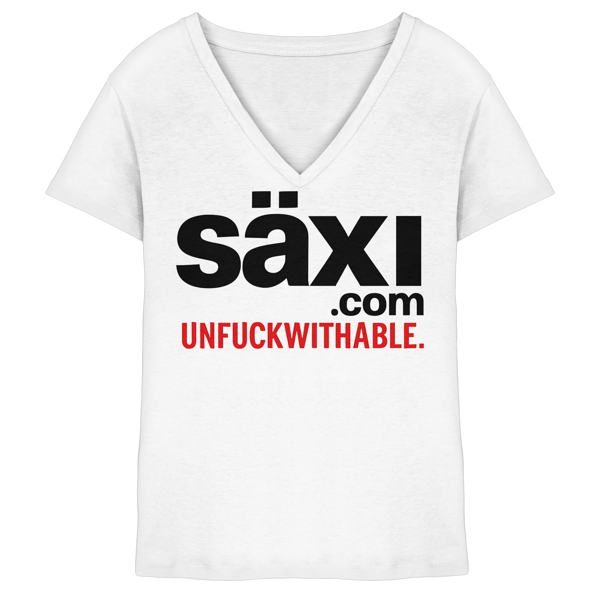 UNFUCKWITHABLE - Ladies V-Neck Shirt
