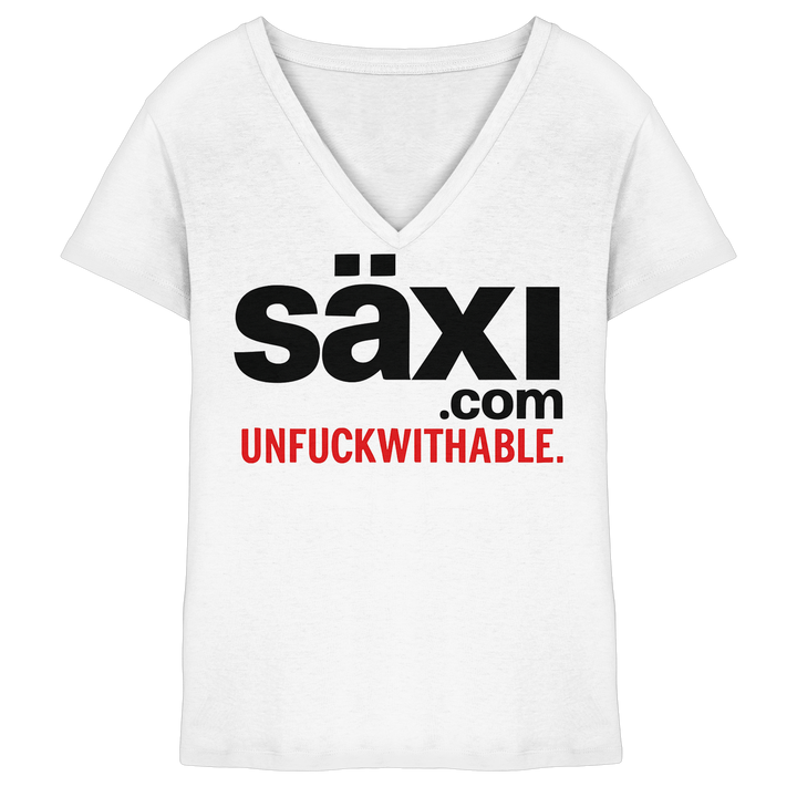 UNFUCKWITHABLE - Ladies V-Neck Shirt