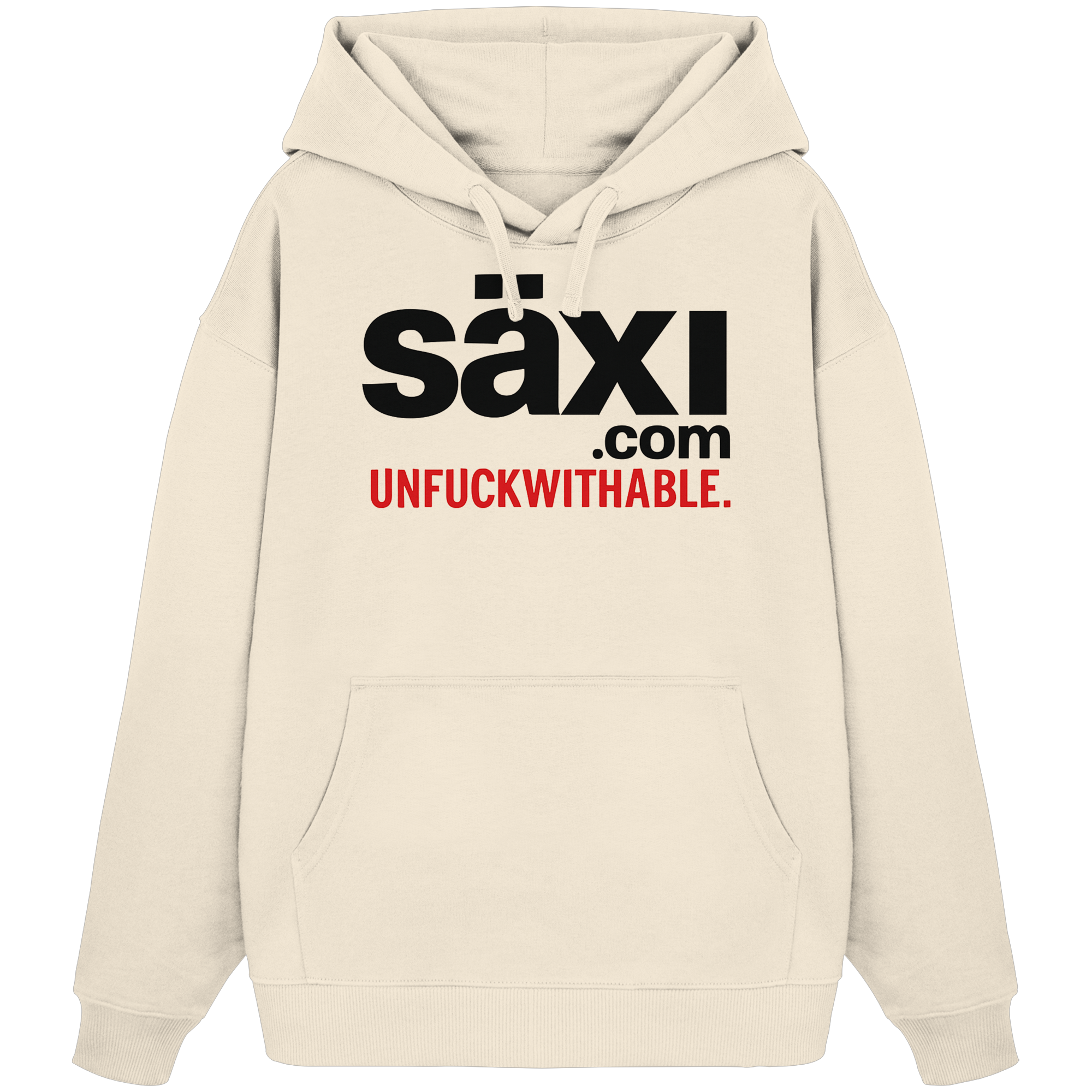 UNFUCKWITHABLE - Organic Oversize Hoodie