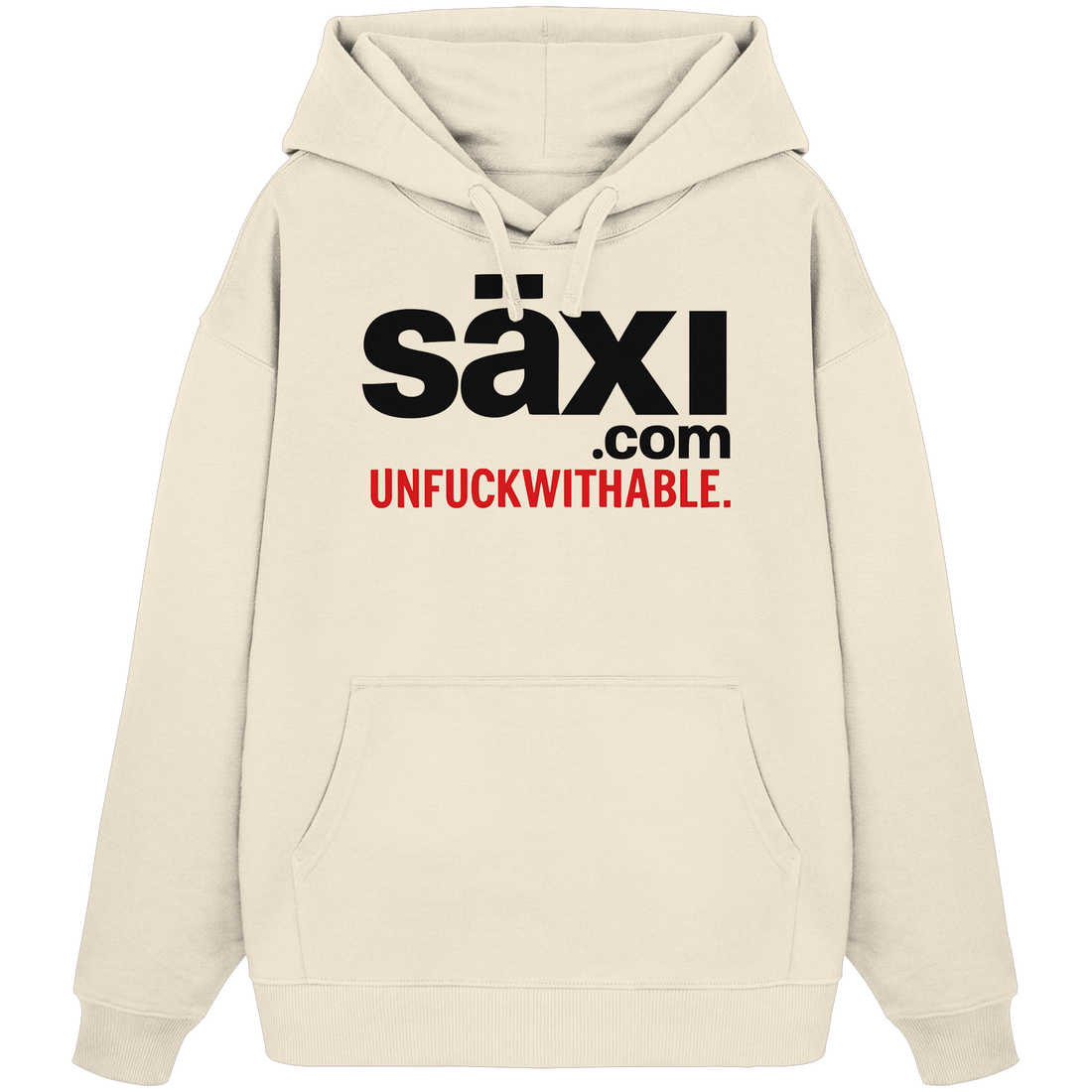 UNFUCKWITHABLE - Organic Oversize Hoodie