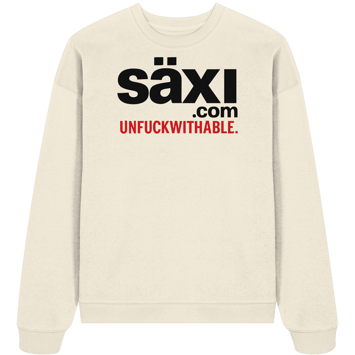 UNFUCKWITHABLE - Organic Oversize Sweatshirt