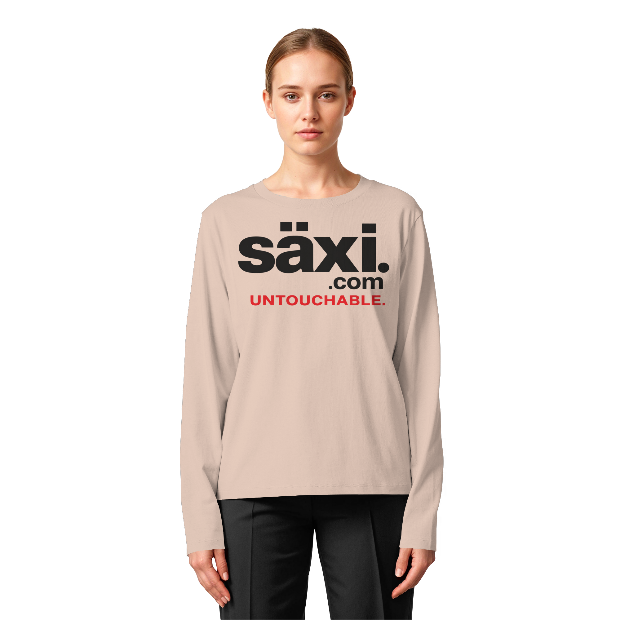 UNTOUCHABLE - Womens Organic Longsleeve T-Shirt