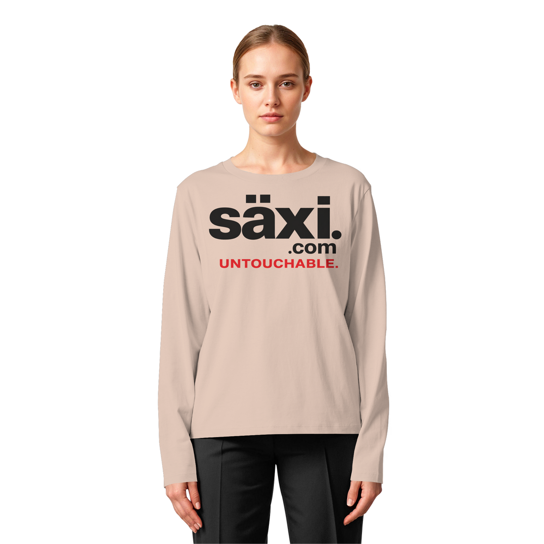 UNTOUCHABLE - Womens Organic Longsleeve T-Shirt
